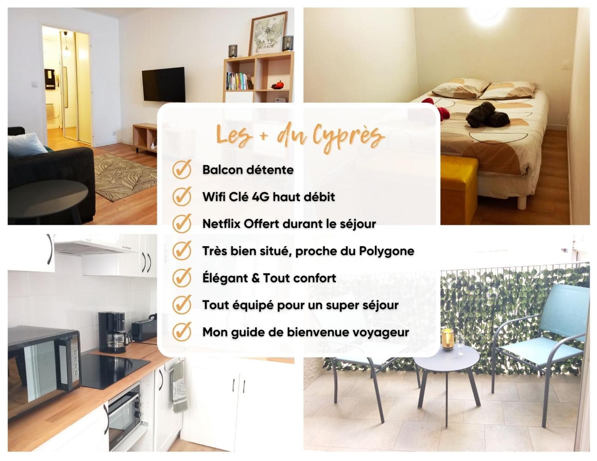 Le Cypres - Appartement Ideal Pour Vos Vacances Ou Vos Deplacements Professionnels A Béziers Dış mekan fotoğraf
